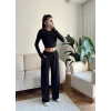 Fitilli Ters Dikiş İkili Takım - SİYAH