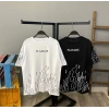 Flamme Unisex Oversize T-shirt-BEYAZ
