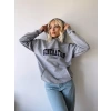 Generation Unisex Oversize Sweatshirt-GRİ