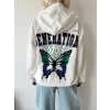Generation Unisex Oversize Sweatshirt-BEYAZ