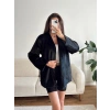 Gold Fox Kaşe Kaban - SİYAH