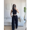 Halter Fitilli İkili Takım - SİYAH