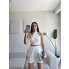 Halter Şortlu İkili Takım - BEYAZ