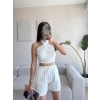 Halter Şortlu İkili Takım - BEYAZ