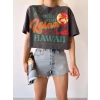 Have A Good Time Relax Crop T-shirt-FÜME