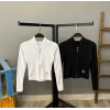 Kapüşonlu Crop Hırka Bluz-BEYAZ
