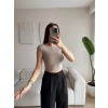 Kısa Kol Basic Crop - VİZON