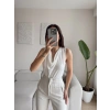 Kolsuz Degaje Bodysuit - BEYAZ