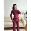 Modal Bel Kuşak İkili Takım - BORDO