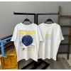 Moon Unisex Oversize T-shirt-BEYAZ