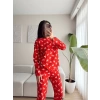 Noel Geyikli Pijama Takımı