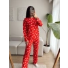 Noel Geyikli Pijama Takımı