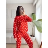 Noel Geyikli Pijama Takımı