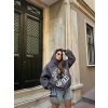 2PAC Oversize Unisex Kapüşonlu Sweat
