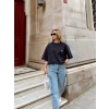 Pacman Unisex Oversize T-shirt-SİYAH