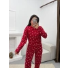 Panda Baskı Pijama Takımı