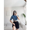 Pileli Bel Lastik Etek