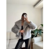 Kısa Premium Kürk - GRİ