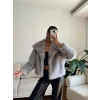 Kısa Premium Kürk - GRİ