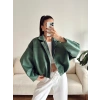 Premium Oversize Ceket - YEŞİL