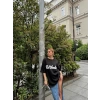 Rad Gnades Unisex Oversize T-shirt-SİYAH