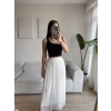 Şifon Astarlı Etek