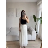 Şifon Astarlı Etek
