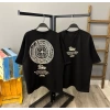 Sırt Baskı Unisex Oversize T-shirt-SİYAH
