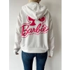 Sırt Detay Cepli Barbie Hırka-BEYAZ