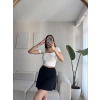 Şortlu Sandy Tenis Etek - SİYAH