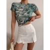 Tül Crop