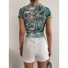 Tül Crop