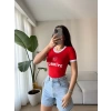 Türkiye Baskılı Crop T-shirt