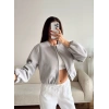 ZR Bomber Kaşe Ceket - GRİ