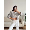 ZR Bomber Kaşe Ceket - GRİ