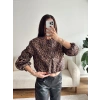 ZR Bomber Kaşe Ceket - LEOPAR