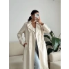 ZR Yaka Detay Trençkot - BEJ