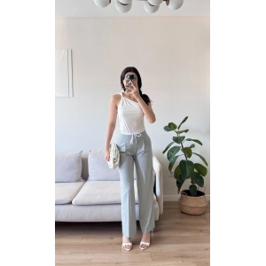 Çimalı Palazzo Pantolon - GRİ