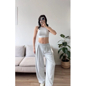 Oversize Eşofman Altı - GRİ