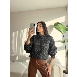 Balon Kol Triko Kazak-FÜME