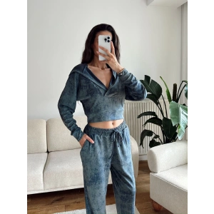 Batik Modal İkili Takım - MAVİ