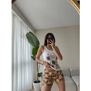 Bear Şortlu Pijama Takımı
