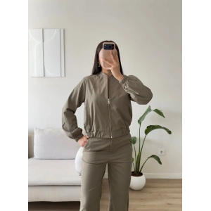 Bomber Ceket Pantolon Takım - HAKİ