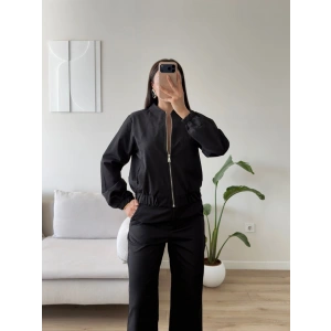 Bomber Ceket Pantolon Takım - SİYAH