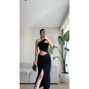 BSK Tasarım Elbise-SİYAH