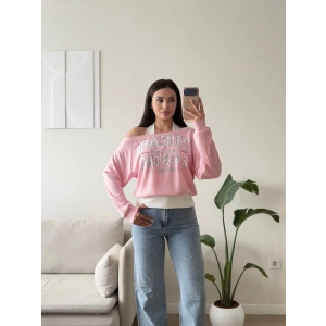 Chicago İki Parça Sweat - PEMBE