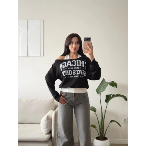 Chicago İki Parça Sweat - SİYAH