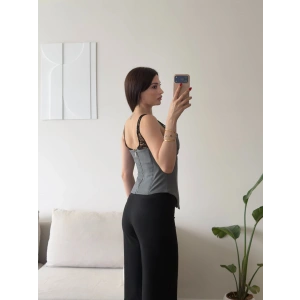 Dantel Askılı Korse Bluz
