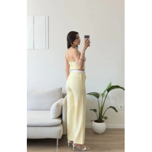 Garnili Straplez İkili Takım - SARI