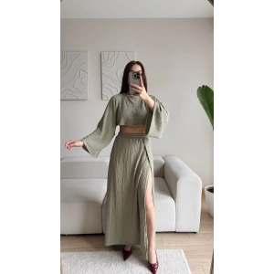 Gofre Oversize Takım - HAKİ